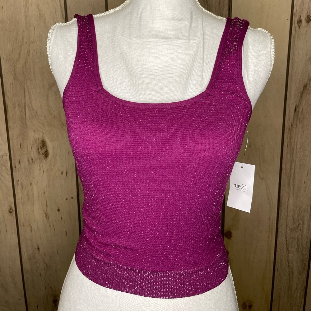 Pink Rue21 tank top (NWT)